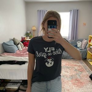 Fly girl women's shirt